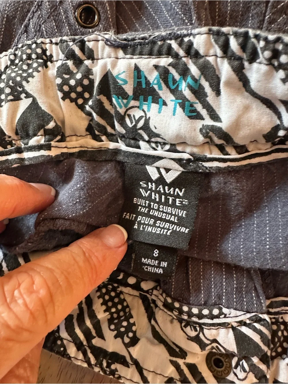 Shaun White lightweight plaid